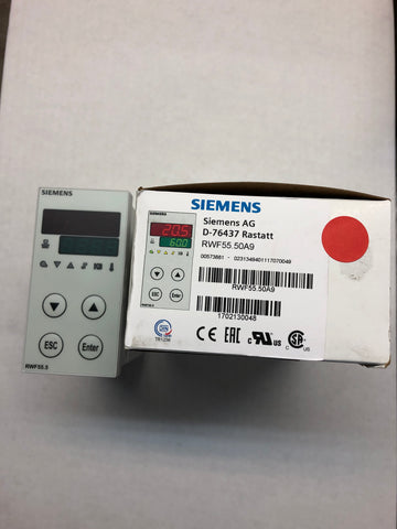 Siemens: RWF55.50A9 3 Position Analog Controller- Single Pack