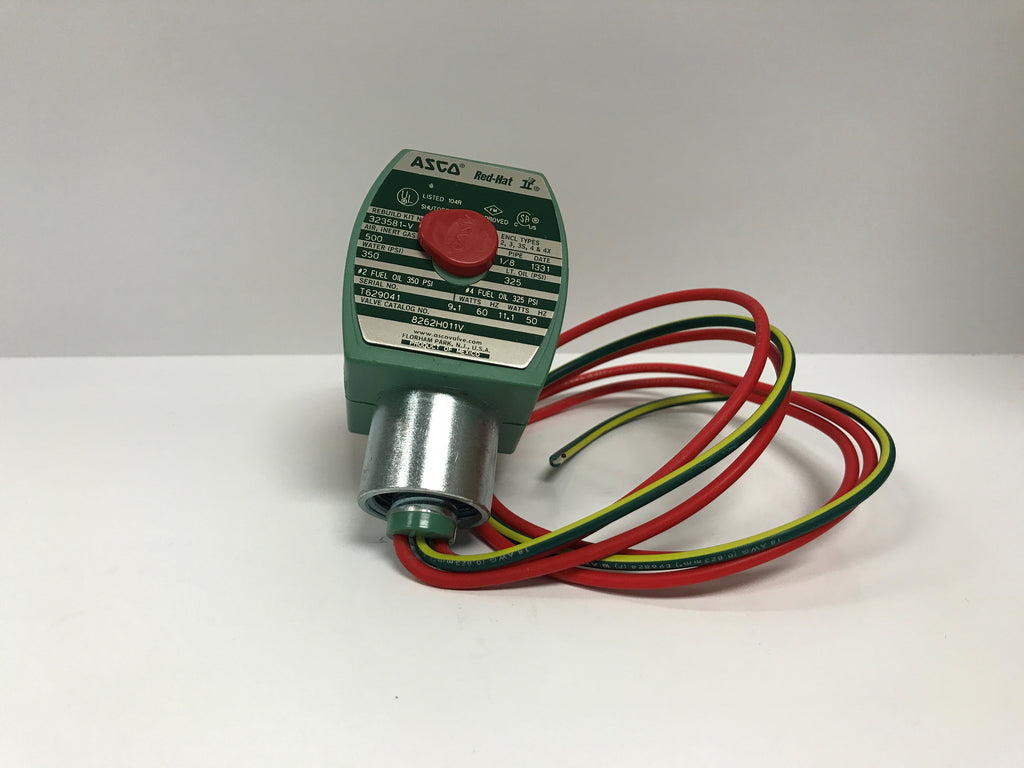 ASCO 8262H011V-120/60 2-Way Solenoid Valve, 1/8".